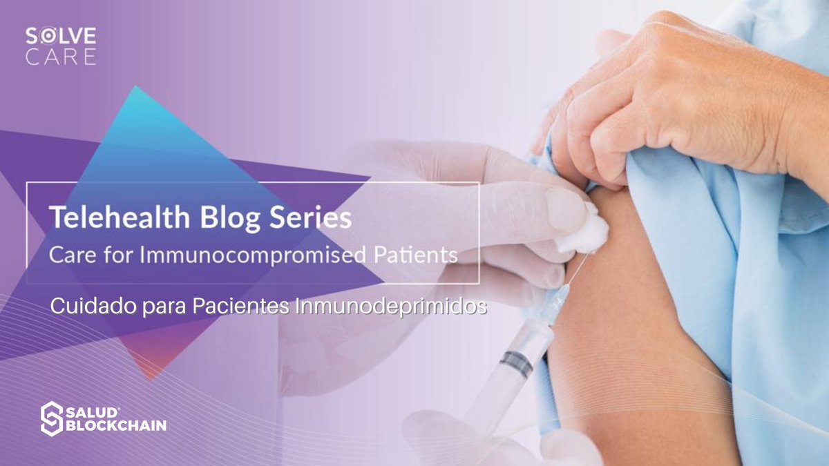 SaludBlockchain's tweet photo. Cuando un paciente está inmunodeprimido, tiene un sistema inmune dañado o debilitado. La telesalud ofrece una forma única de llevar a cabo consultas y tratamientos para pacientes ya que el contacto físico no es necesario. Leer más https://t.co/PZOpqZ4C9n #telehealth #gthe https://t.co/yBj00AcF3d