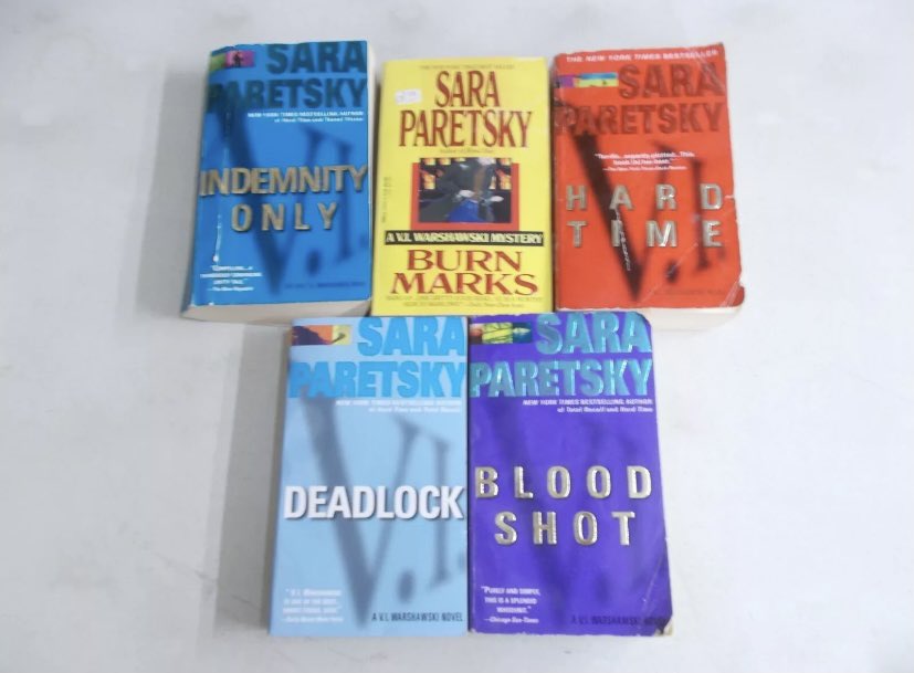 Aubrey Plaza as Sara Paretsky’s VI Warshawski.