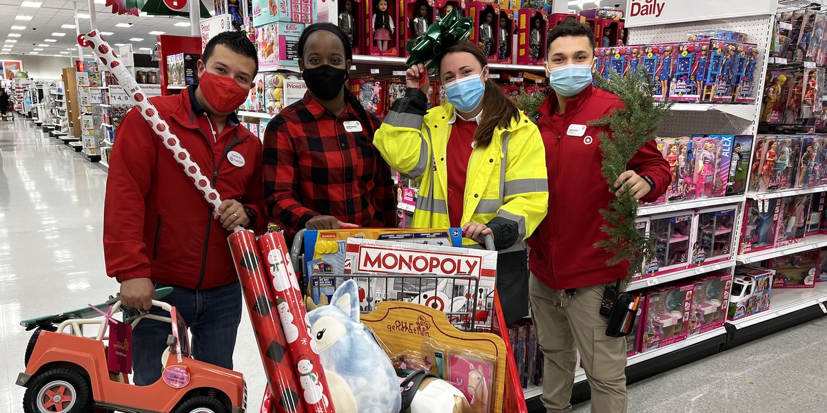 This season, more than 1,900 team members participated in Target's Great Giftogether, spreading holiday joy in our communities by helping local families in need. Unwrap the details: tgt.biz/6tygys