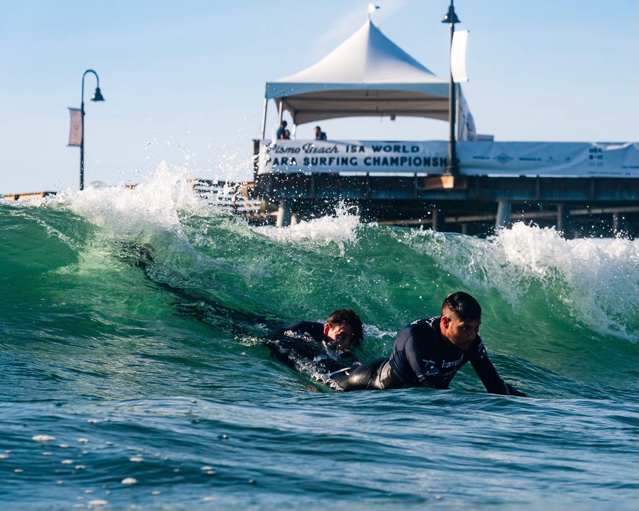 Cameron Gee (@cameronmgee) on Twitter photo A quality experience pushing <a href="/trevor_hirsch10/">Trevor Hirschfield</a> at the <a href="/ISAsurfing/">International Surfing Association</a> World Para Surfing Championships A quality experience pushing <a href="/trevor_hirsch10/">Trevor Hirschfield</a> at the <a href="/ISAsurfing/">International Surfing Association</a> World Para Surfing Championships