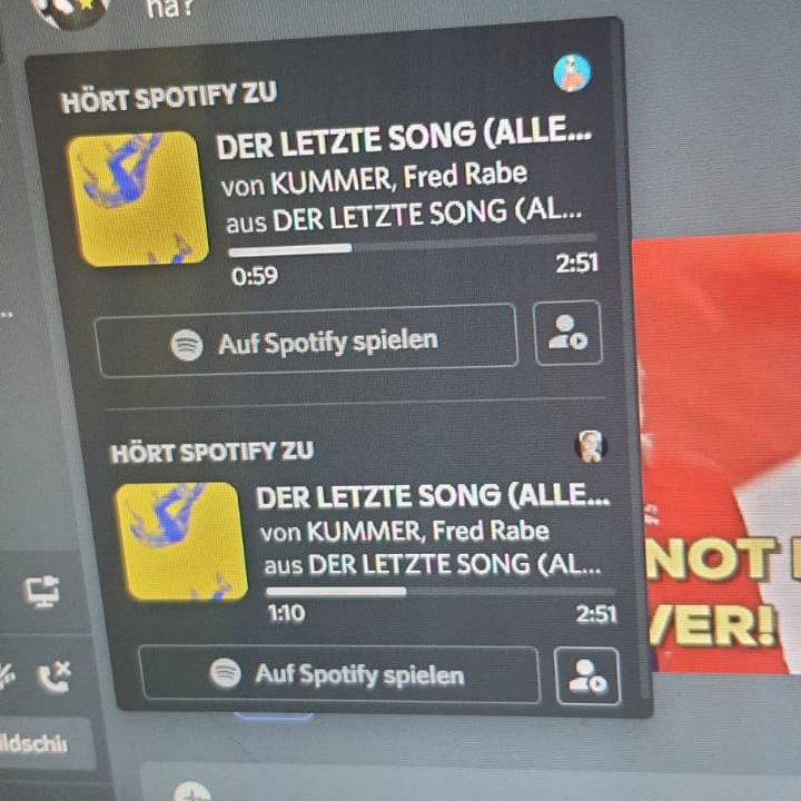 Zusalara's tweet photo. Wenn du in Discord gehst und dein Seelenbuddy gerade zufällig so fühlt wie du 🥺😂 https://t.co/r2WKBALljb