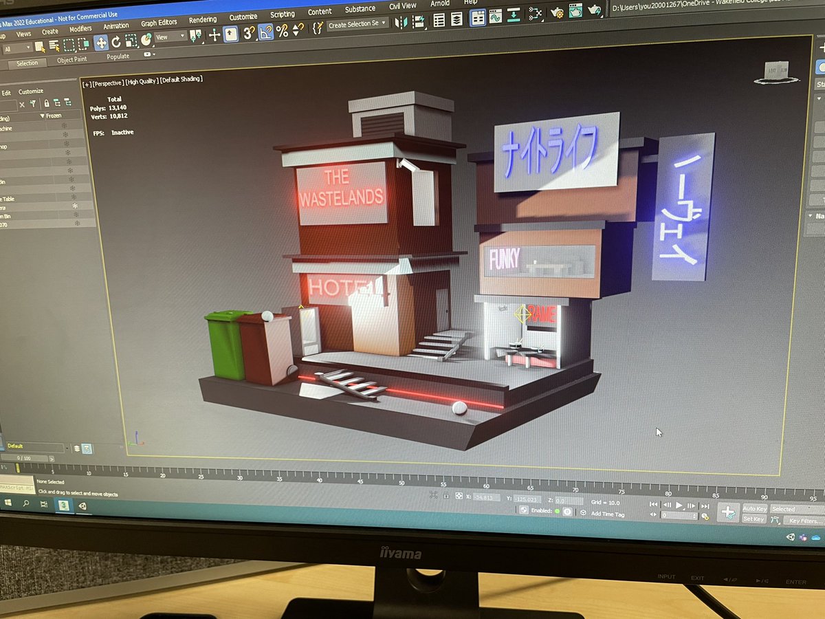WakefieldDig's tweet image. Our Game Students 5 weeks ago: “making stuff in 3DS Max and transferring to Unity is hard”

Our Game Students today: