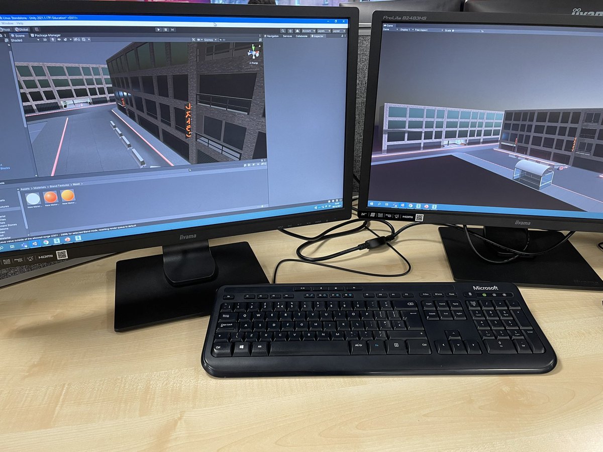 WakefieldDig's tweet image. Our Game Students 5 weeks ago: “making stuff in 3DS Max and transferring to Unity is hard”

Our Game Students today: