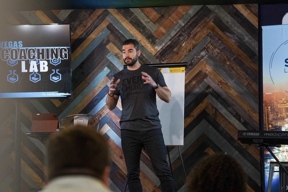 sendvegas's tweet photo. COACHING LAB (Dec.) 🧪🥼
We had a powerful coaching lab this week led by Dr. Russ Barksdale. We leaned into preaching, vision, values, and how to not just lead but to last! Such a great session! Thank you @walkchurch for hosting us. 🙌 #wearesendnetwork #coachinglab @NAMB_SBC https://t.co/PIRHMh7o6D