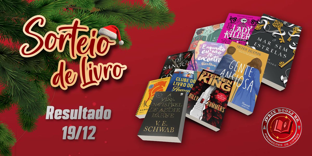 querolivrosbr's tweet image. 📚🎁 SORTEIO DE LIVRO 🎁📚

🏆 GANHE UM LIVRO DENTRE AS OPÇÕES
(outra opção é negociável)

REGRAS:
• Seguir @SpaceBooksBr
• Dar RT nesse post
• Dar RT no fixado

🗓️ 19/12