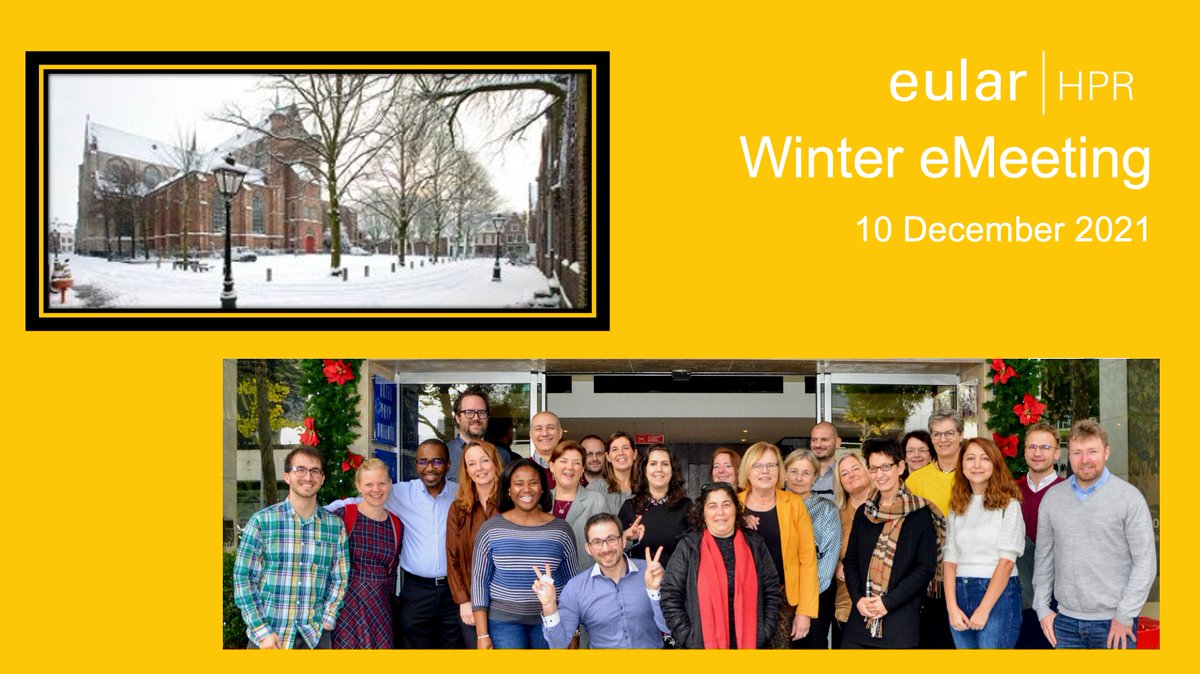FerreiraRJO's tweet photo. Getting ready for #eularHPR Winter meeting. 
It would have been better in Leiden but good to have all friends healthy and keen on continuing to contribute to the @eular_org  mission.
@ndosie @FerEstevezLopez @K_Betteridge @v_ritschl @ElsaFMateus @SouzMakri @DavergneT @BrodinNina https://t.co/rvPPhLJsJE