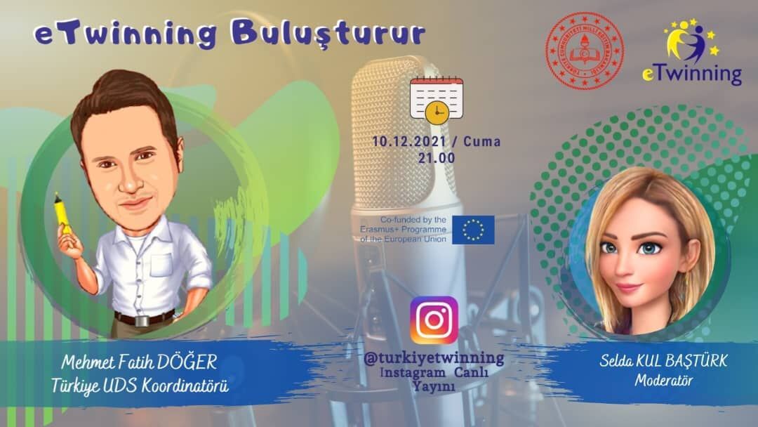 📣📣📣“eTwinning Buluşturur” Instagram Canlı Yayın Serisi Tekrar Başlıyor! 🥳