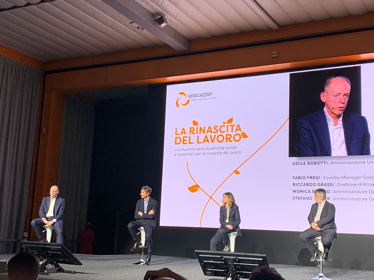 La tavola rotonda #HerAcademy continua! Fabio Fregi, Country Manger <a href="/GoogleCloud_IT/">Google Cloud Italia</a>: "Abbiamo potuto contare sulla nostra flessibilità, ma ci siamo trovati in una situazione nuova che ci ha messo alla prova e fatto scoprire nuove modalità"
#HeraPerLaRinascitaDelLavoro #GruppoHera