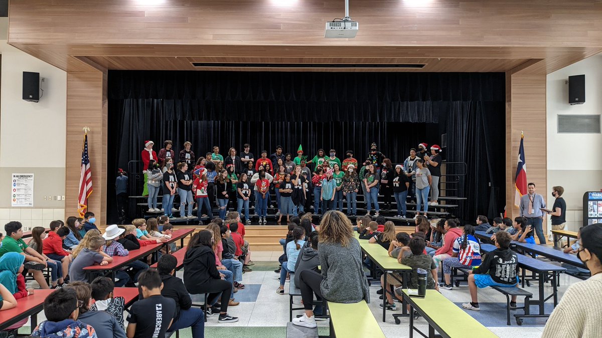 NelsonElemMusic's tweet photo. It doesn't get much better than your older brother coming to your school! Thank you so much @AlvinChoir101 for performing at @NelsonAlvinISD this morning! 🎵 https://t.co/f62NnVA6yv