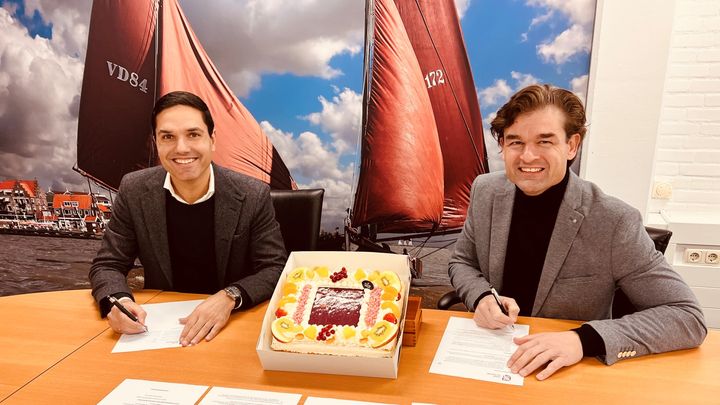 Gemeente Eda-Volendam en Wooncompagnie tekenen intentieovereenkomst herontwikkeling Noorderstraat groot-waterland.nl/2021/12/09/gem…