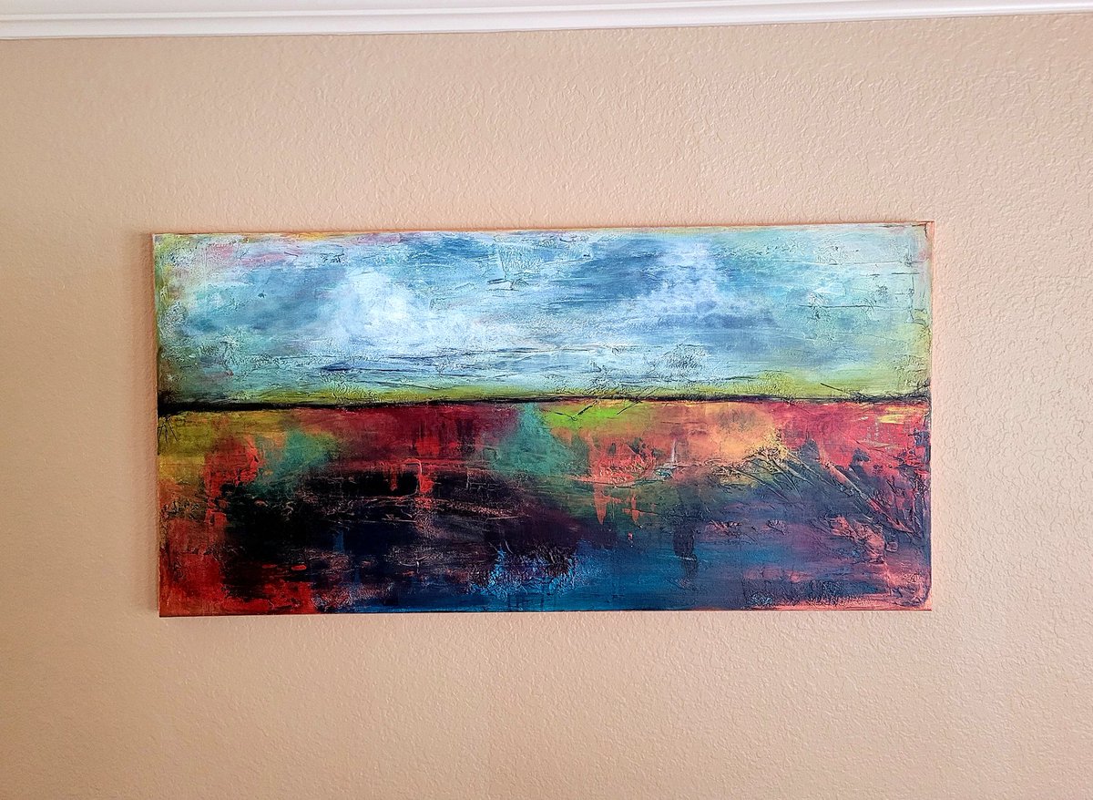BuellRides's tweet photo. Love my new piece of happiness from https://t.co/N79fppXkgO . Just beautiful! #ldehavenfineart #supportartists #leslieisdabomb https://t.co/bpKvbZPakH