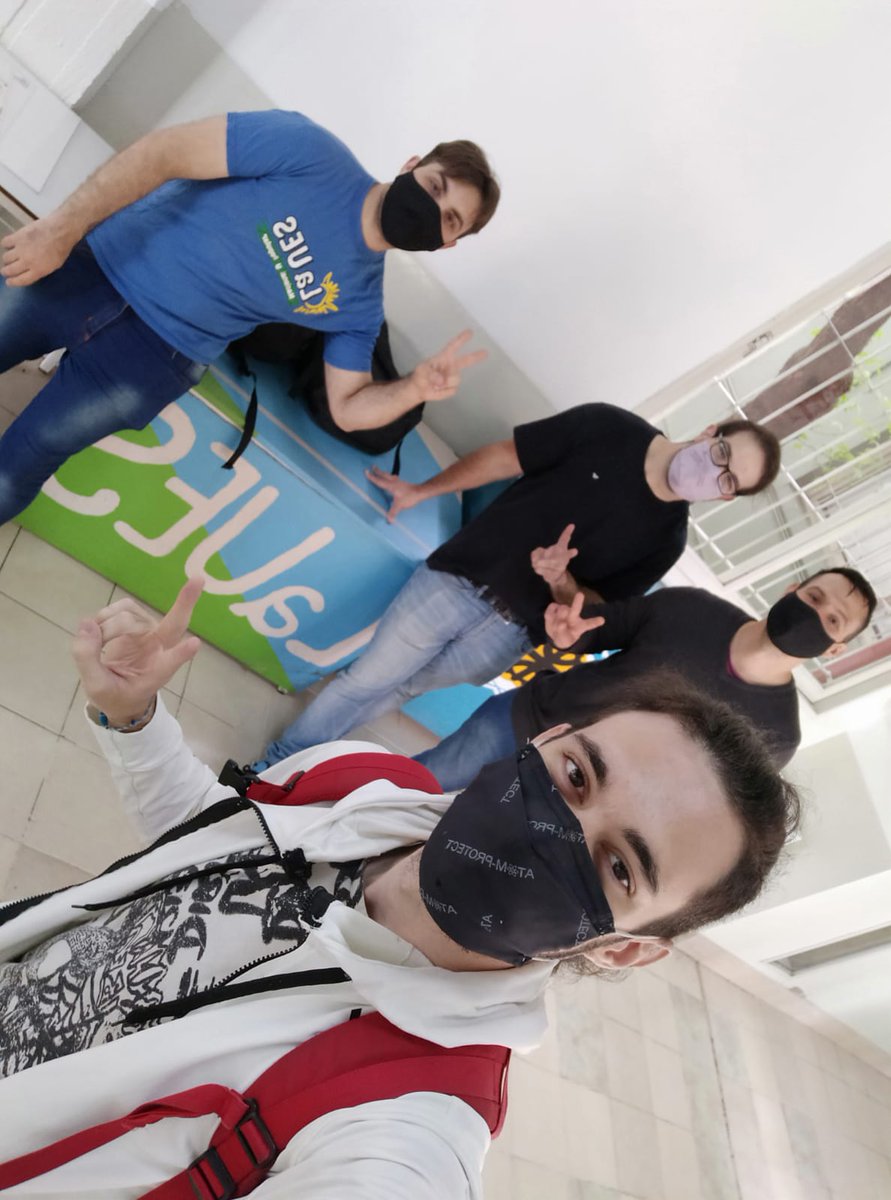 MUNAP_OFICIAL's tweet photo. VOLVIENDO UTN 
Volvimos a las sedes de @frbautn , compañerxs de @LaUESUTNBA estuvieron preparando los espacios de militancia y dejar todo listo para las instancias de presencialidad, abriendo una nueva etapa llena de desafíos en vísperas de un nuevo año atravesado por elecciones https://t.co/tQJIY1V7IC