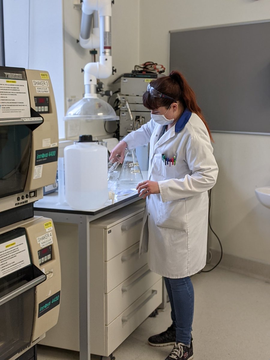 SamMcLaugh2406's tweet photo. A big thank you to @SotonTechs from the faculty of Environmental and Life Sciences, for showing us non-technical colleagues around the teaching labs today. It's always so interesting to see the variety of activities they are involved in. #uos https://t.co/Cq4OQPV47w