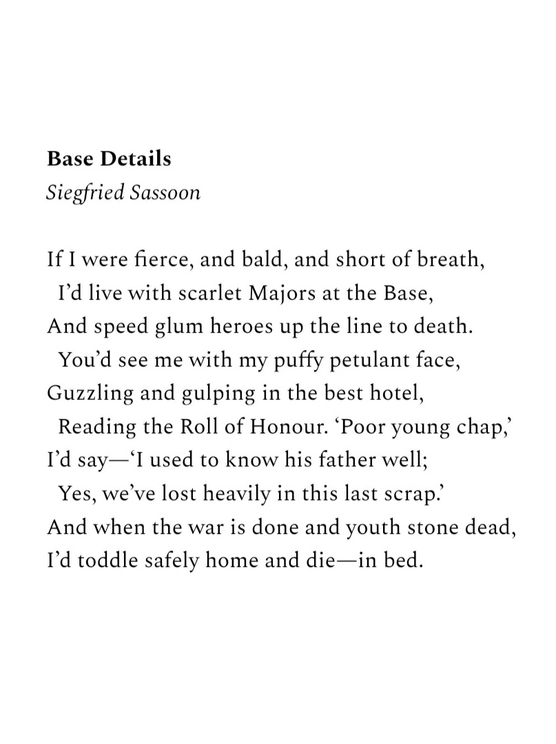 snigskitchen's tweet photo. Biting satire - "Downing Street December", poem by 
@marktgrainger
 after Siegfried Sassoon's WW1 poem "Base Details". 
#DowningStParty #DowningStreetParty  #DowningStreetChristmasParty #DowningStChristmasParty #OneRuleForThem #JohnsonOut #AllegraStratton #EdOldfield https://t.co/cWTrPbofFv