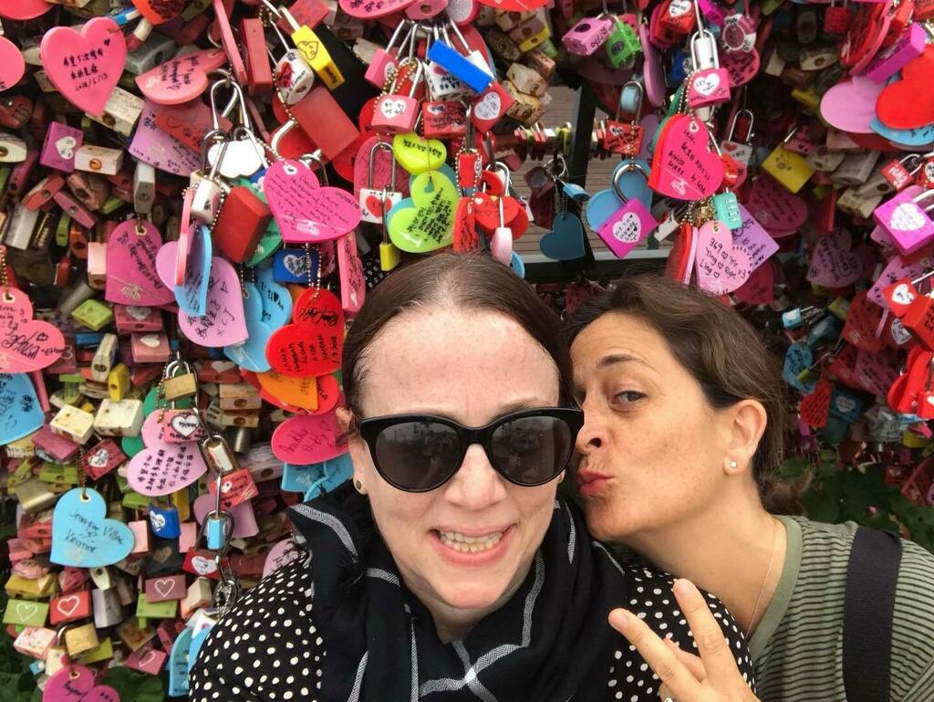 Aww, three years ago in Seoul.

You introduced me to bingsu, and I’ve been in 💜 with that delicious treat ever since.

Today you celebrate turning 50!!

Enjoy your day, and we’ll say  cheers to you in person soon. 🥂 

.
.
.
#lovelocksseoul #marlitatu… instagr.am/p/CXRMgX_Mj6-/