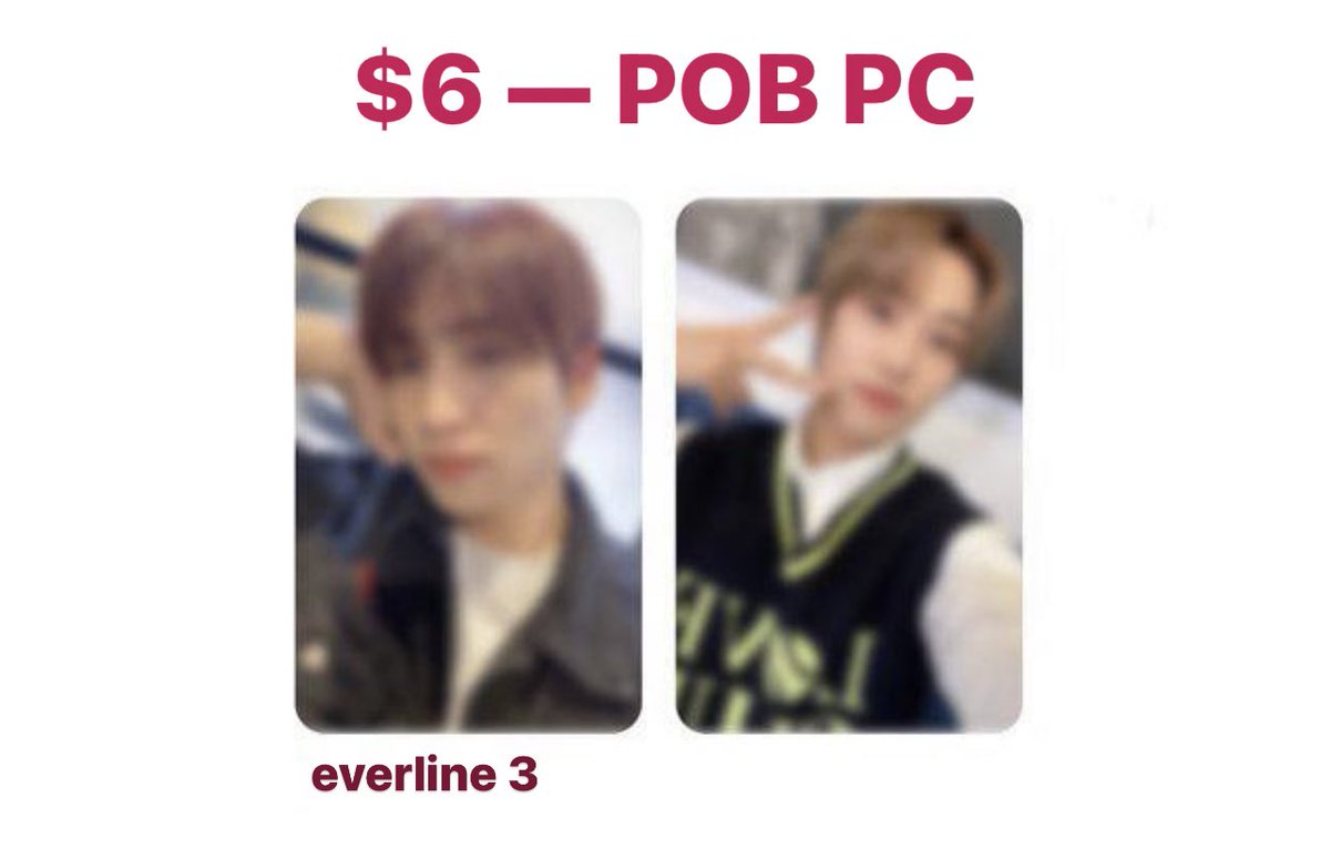 412sales's tweet photo. wts/selling — THE BOYZ EVERLINE #3

POB PC $6 ea, both for $10!
sangyeon &amp; jacob avail ✅

ship ww, dm to claim

— ♡
#theboyzphotocard #theboyztrade
#wtstheboyz #wtstbz #wtttheboyz #wtttbz
#theboyzcollection #theboyzsale #theboyzsell #tbzsale #tbztrade #theboyz #tbzwts #tbzwtt https://t.co/2ficPBbABf
