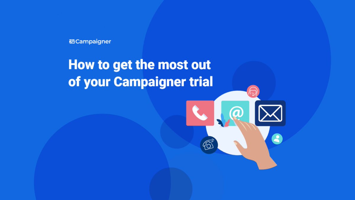 Campaigner offers a full-featured trial to get anyone started on the right path to success with their email marketing journey. 

Below you will find a complete guide to give you all the steps you need to succeed with Campaigner email marketing.📧

📧 bit.ly/3dDmSSh 📧