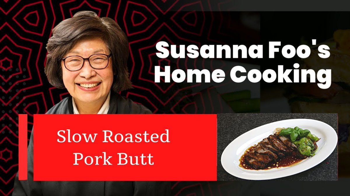 SusannaFoo's tweet photo. Slow Roasted Pork Butt 

This is one of my favorite pork dishes and it is easy. From a classic Cantonese roasted pork recipe and adjusted it by slow roasting in the oven. The meat becomes very tender, juicy, and full of flavor. Hope you enjoy the video!

https://t.co/L7eNkeQJIg https://t.co/tzR4cC6T95