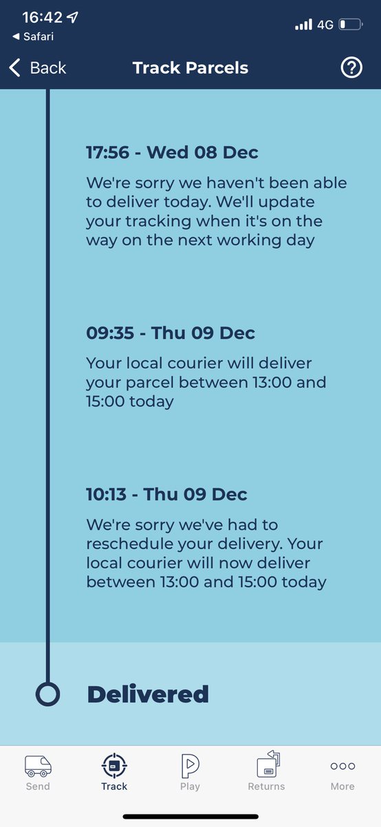 Thepinkbubble's tweet photo. @TheBodyShop @Hermesparcels i@ starting to get really annoyed now!! What is it? To be delivered? To not be delivered? Sent back? Where was I supposed to collect it from? Can any single person give me some sort of answer! I did contact body shop on Tuesday and got told it would be https://t.co/jATwWTZ7I3