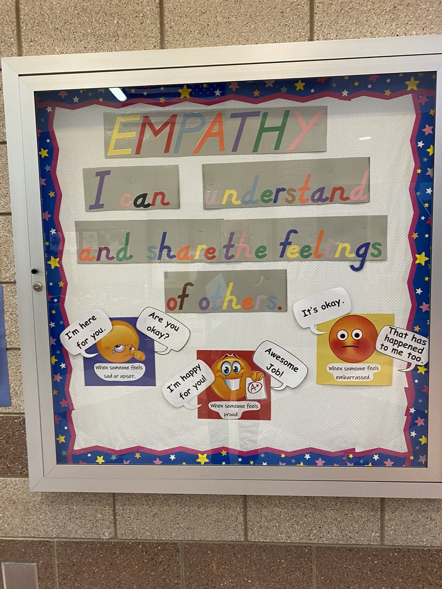 RumRiverElem's tweet photo. Our December Character Strong trait is Empathy.#AHSchools #wearerumriver https://t.co/voIVsJe8BB