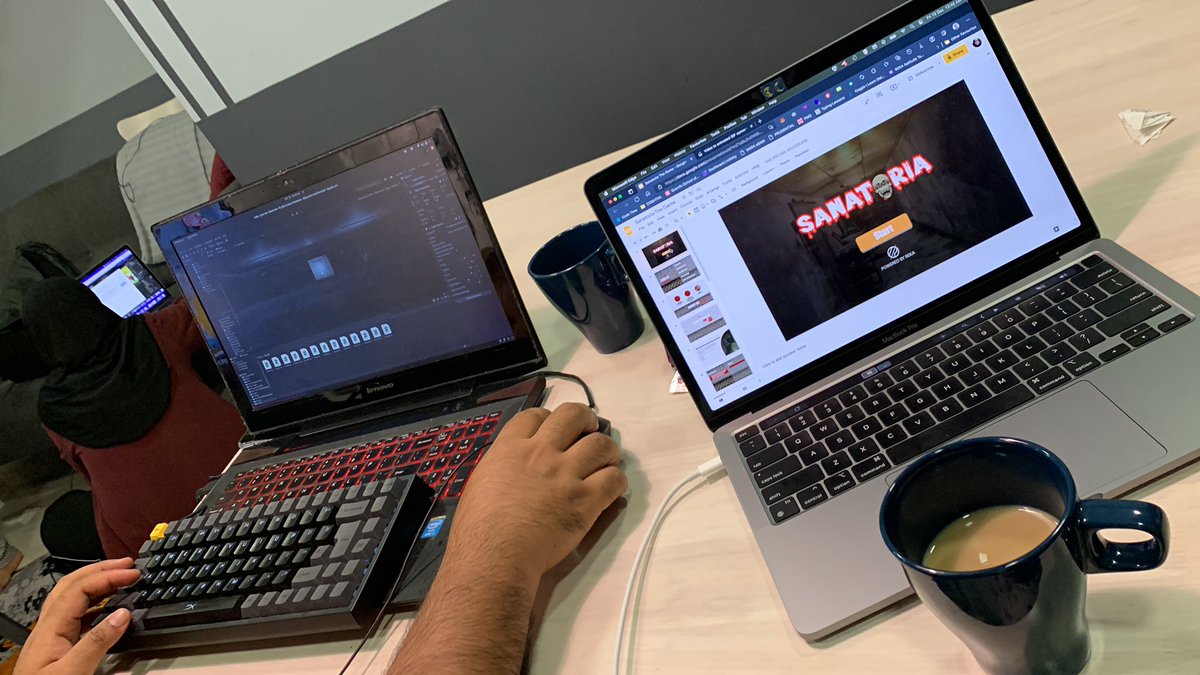 GameSanatoria's tweet photo. The presentation day is coming up tomorrow. Guess who will not be getting any sleep tonight? You bet! Can’t believe this journey is coming to an end soon 😢

#REKAGameJam #REKAthon #GameDev #GameDevelopment #SanatoriaGame https://t.co/OK8H1FxM13
