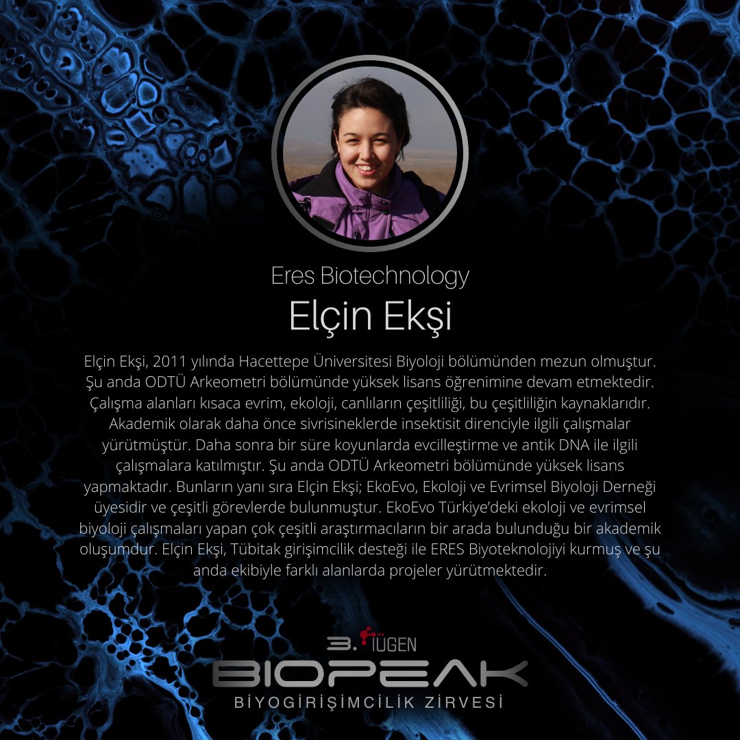 iugenetics's tweet photo. Rob Schutte ve Elçin Ekşi de 11 Aralık Cumartesi günü 3. BioPeak etkinliğimizde bizlerle! https://t.co/A3pO43MDCq