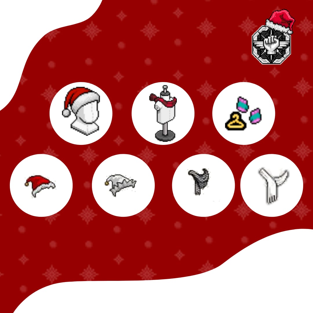 RHCCorporation's tweet photo. Em momento de festa e com o espírito natalino, preparamos acessórios que poderão ser utilizados junto ao uniforme em base. Os acessórios serão permitidos durante todo o mês de dezembro! 🎅🏻 https://t.co/cUzWNwnTH1