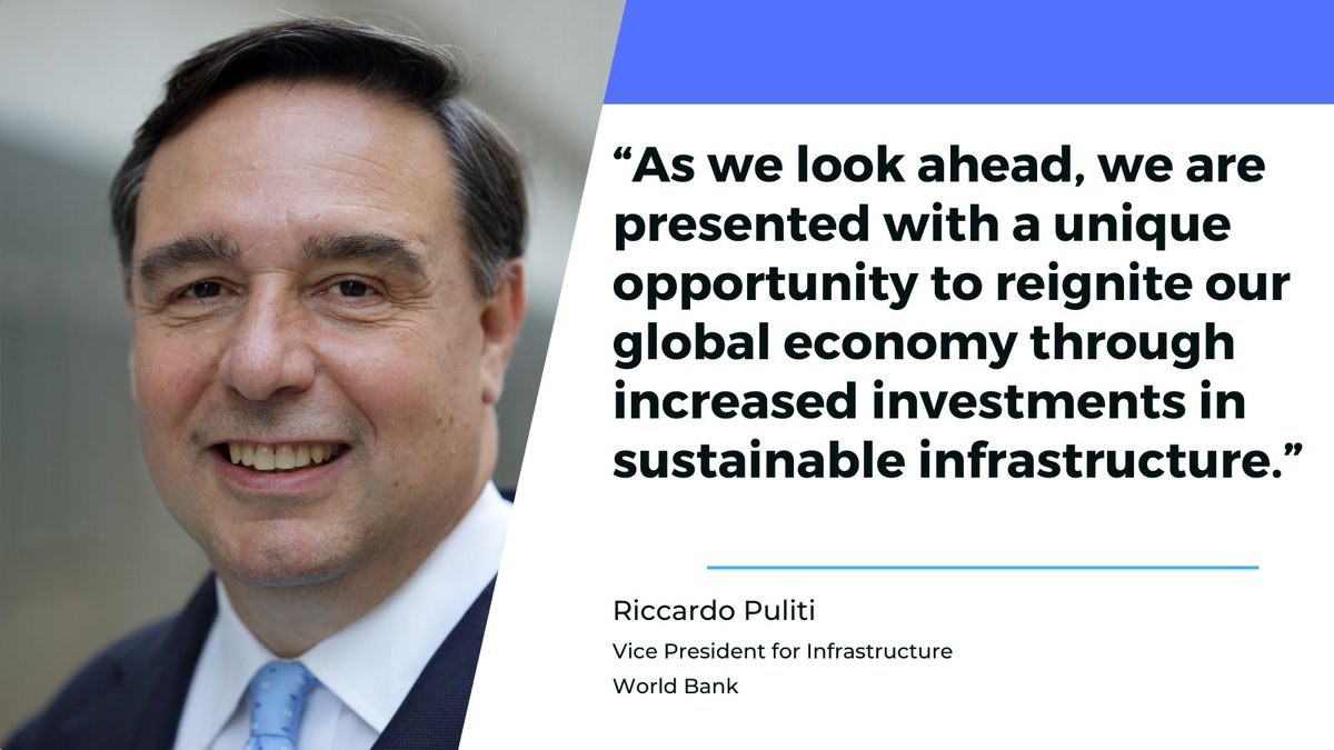 Insightful discussion at GIF Advisory Council meeting today. #GlobalINFRAFacility plays a significant role connecting the climate change agenda with private capital mobilization by promoting pipelines of bankable, sustainable infrastructure projects.
#SustainableInfrastructure