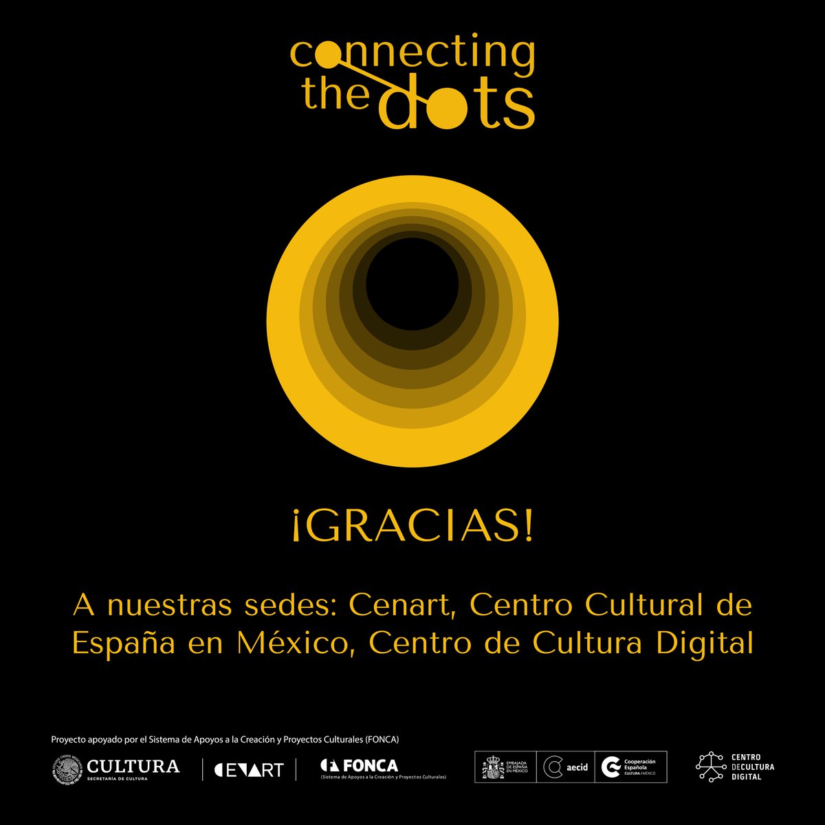 Agradecemos el esfuerzo e interés de nuestras sedes presenciales y virtuales, sin su apoyo #CTD2021 no habría sido posible. 

🟡<a href="/cenartmx/">Centro Nacional de las Artes</a> 
⚫<a href="/ccemx/">Centro Cultural de España México</a> 
🟡<a href="/CCDmx/">Centro de Cultura Digital</a> 

#danza #cuerpoenmovimiento #investigaciónendanza #danzaeducativa #danzacreativa