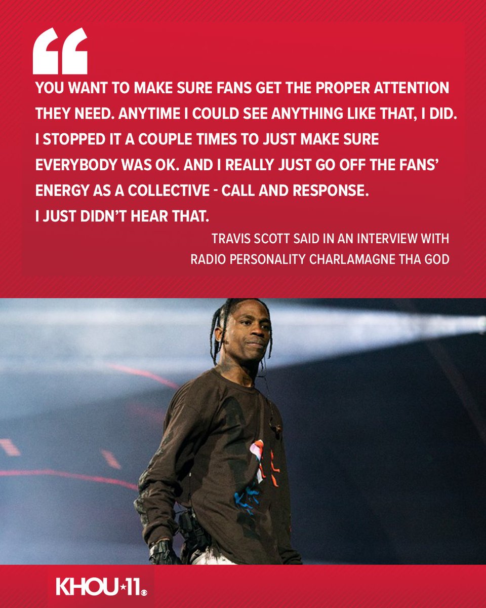 AdamBennettKVUE's tweet image. During his first interview since the #ASTROWORLDFest tragedy, @trvisXX shared his perspective with @cthagod about how events unfolded that night and addressed criticism about his response.