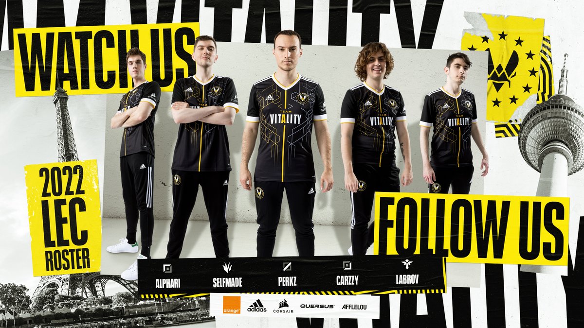 Gourde Vitality #watchusfollowus - Team Vitality