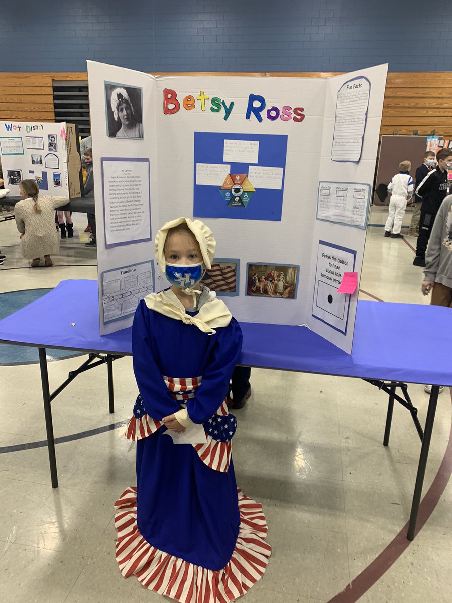2nd grade hit it out of the park with their wax museum exhibitions! #IL3 #ProfileOfAGraduate
