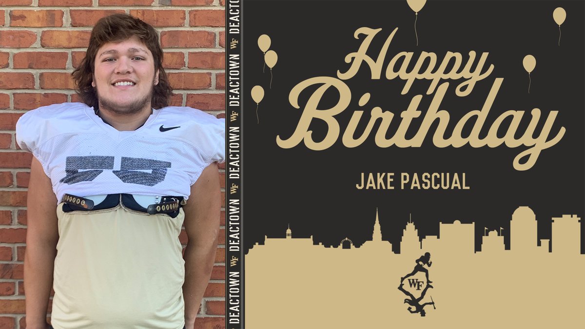 Help us in wishing Jake Pascual a happy birthday 🎉🎈

#GoDeacs 🎩