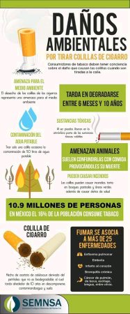 CodiceZacatecas's tweet photo. En México, cada año aproximadamente se desechan 5 mil millones de colillas de cigarrillo, está puede contaminar hasta 50 litros de agua potable, su composición tarda hasta 10 años en degradarse, es importante tomar acción por nuestro medio ambiente y salud pública #VotaSinHumo https://t.co/2DuQBHthsm