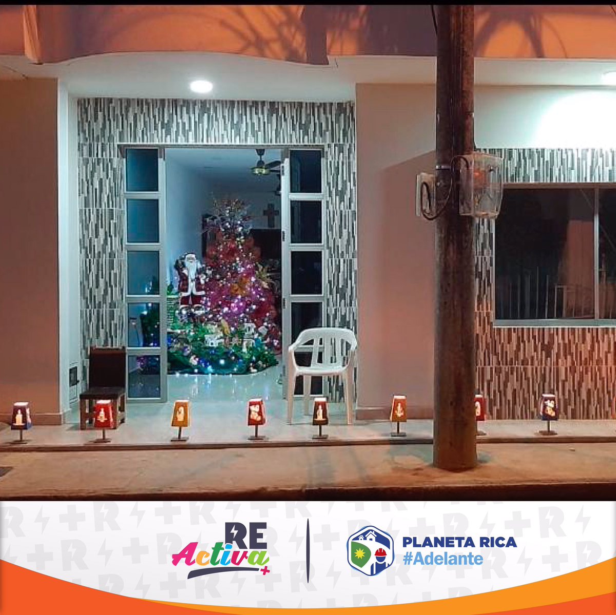 AlcaldiadePR's tweet photo. Con la fiesta de las velitas se inició la Navidad en Planeta Rica. Que el espíritu de gozo y amor nos acompañe todo el año y nos traiga paz y armonía.🥰🎄✨✅💫 https://t.co/Xk2SGvsNLw