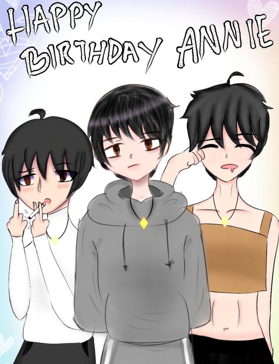 CeetsatGarden's tweet photo. Today is Annie Birthday!
I'm really Happy! ~ Diana 🤗

#oc #art #gacha #digitalart #artdigital #specialart #ibispaintx #artoftheday #myoc #annie https://t.co/ZTx8iEj2Vj