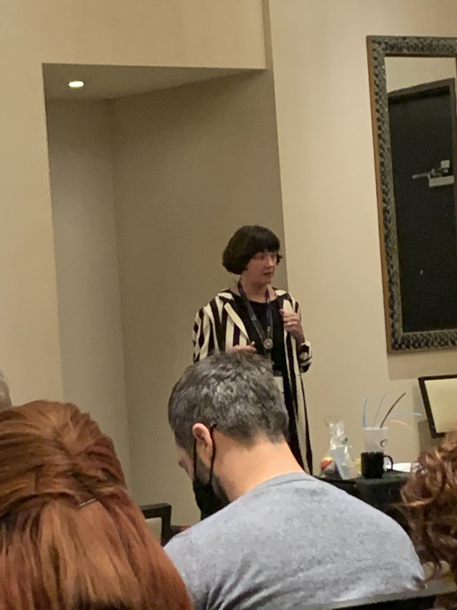 pattihartrsa's tweet photo. Day 3 of @RI_Internationa Leaders Retreat.  @huckshorn with clear TIC principles for safety, empathy, compassion and healing.  All required for learning. #PrecisionandFocus https://t.co/Dv9gncJaPy