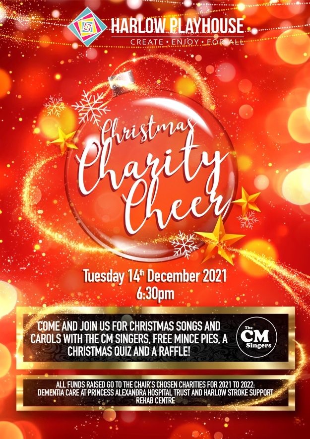 Playhouse Christmas 2022 December 5 Harlow Playhouse On Twitter: "Come And Join Us On 14Th December For A  Festive Evening Of Christmas Fun, Songs, And Carols With The Cm Singers,  Free Mince Pies, A Christmas Quiz And