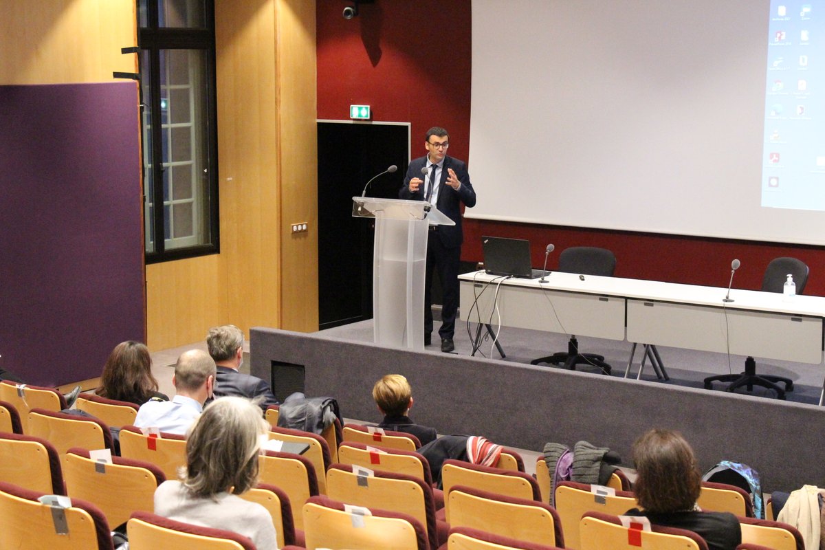 IHEMI_fr's tweet photo. #Recherche 💡 Défi #sécurité #justice 👉Restitution des travaux engagés dans le cadre de la convention conjointe entre le @CNRS et l'IHEMI. 

Ouverture par le directeur de l'IHEMI @freysselinard et par M. Boudjaaba, directeur adjoint @INSHS_CNRS. 

Les travaux présentés ⤵️ https://t.co/2oaFhCJ41D