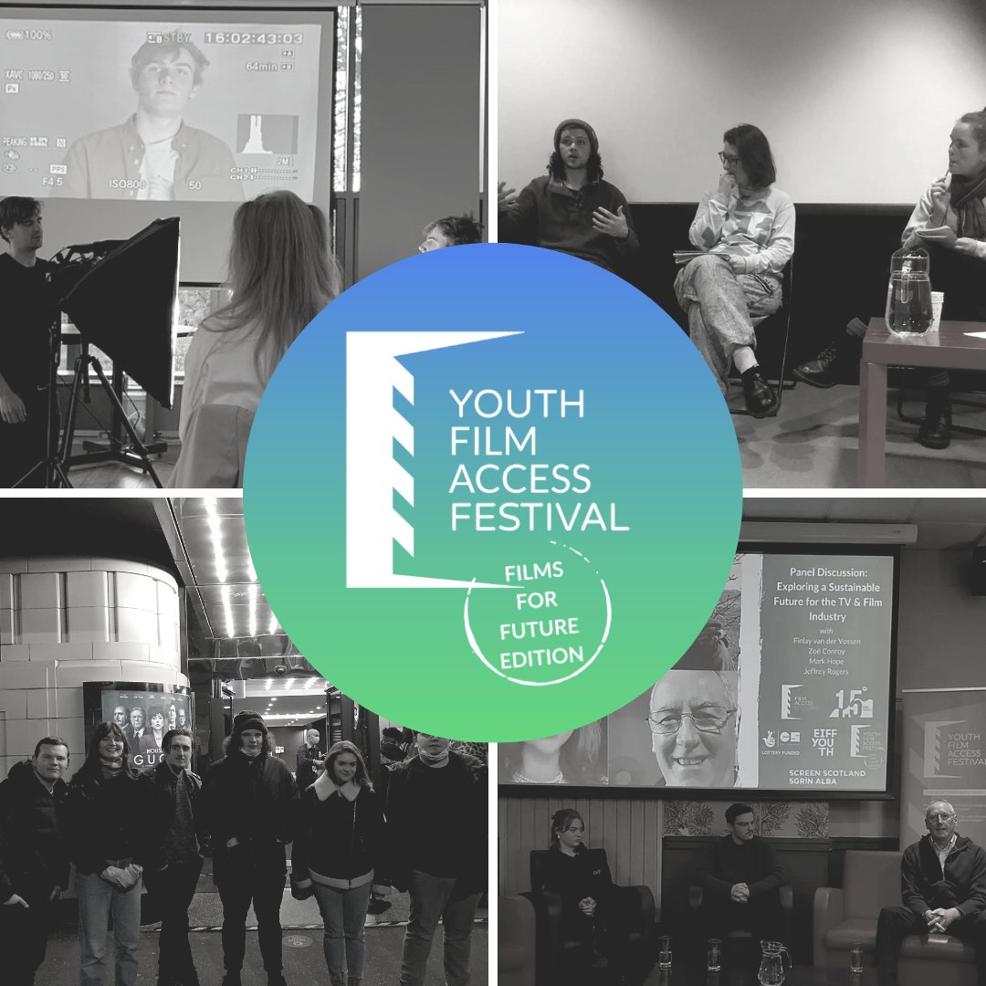FilmAccess_Scot's tweet photo. 📌New blog post 📌 You can now read all about Youth Film Access Festival’s #FilmsForFuture weekend, which took place across Aberdeen, Edinburgh and Glasgow from 26th-28th November! Well done to our Youth Team for co-hosting these fantastic events 👏
https://t.co/4nFw8pQAQB https://t.co/lRbwpcW2Su