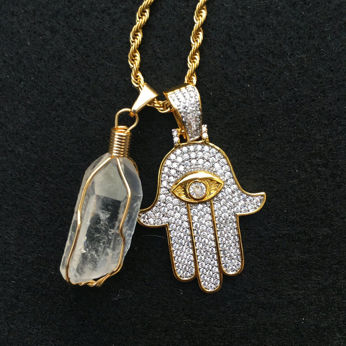 CalmDeion's tweet photo. These necklaces are powerful. ✨ https://t.co/QaZYMFAwCy