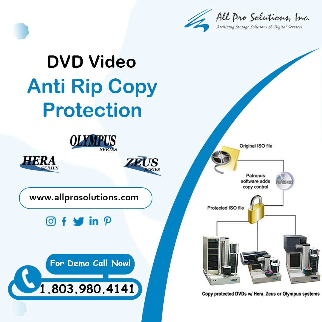 AllProSolutions's tweet photo. Patronus DVD-Video Anti Rip Copy Protection Software
Visit website for product information and purchase: https://t.co/M9hKQ11nGl
#patronus #dvdvideo #video #antirip #copyprotection https://t.co/ZevffOS4T5