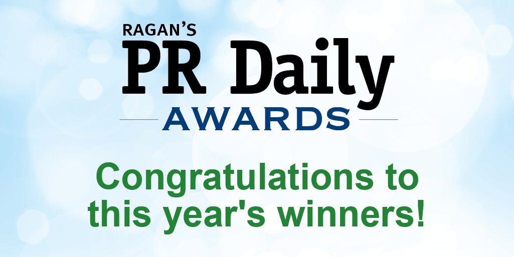 RaganComms's tweet image. Get on your feet for these PR Daily Awards winners! Check out their work: bit.ly/3EP4vFG 
@Conferenceboard
@CiscoLive
@Entergy
@hiltonnewsroom
@deloitte &amp;amp; @mww_pr
@HunterPR
@BMLPR &amp;amp; @Empower &amp;amp; @AMStandard
@rbservicesnews
@VSCPR &amp;amp; @the100kPledge
#RaganAwards