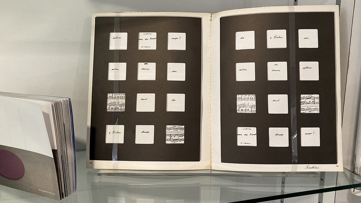 📚 La Bibliothèque Jean Laude a sélectionné des livres d’artistes dans le cadre de l'exposition "L'Énigme autodidacte".
📍 À découvrir au 1er étage du Musée le lundi, mercredi, jeudi et vendredi de 14 h à 18 h. 
#lenigmeautodidacte #MAMCExpositions #ben #emmakunz #taniamouraud