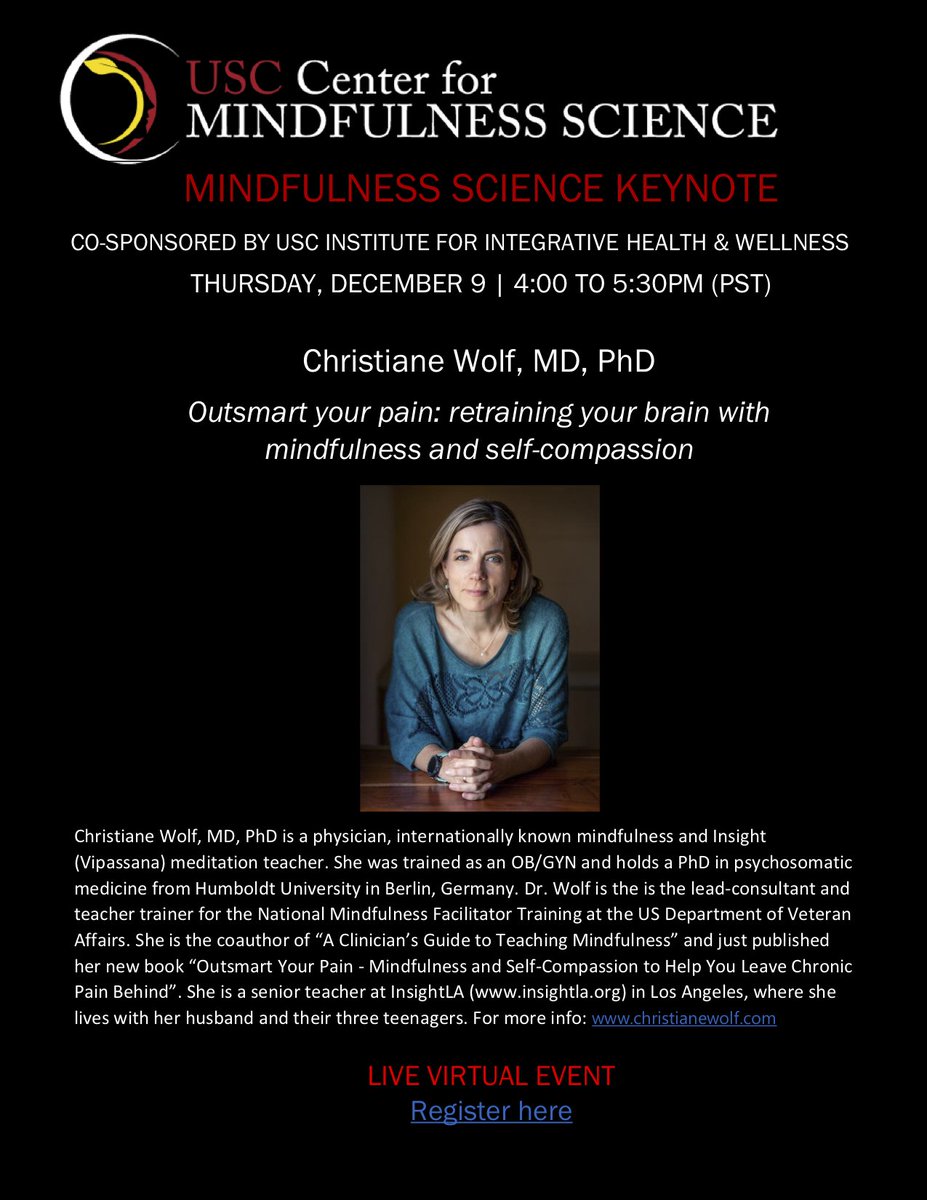 USC Center for Mindfulness Science tweet media