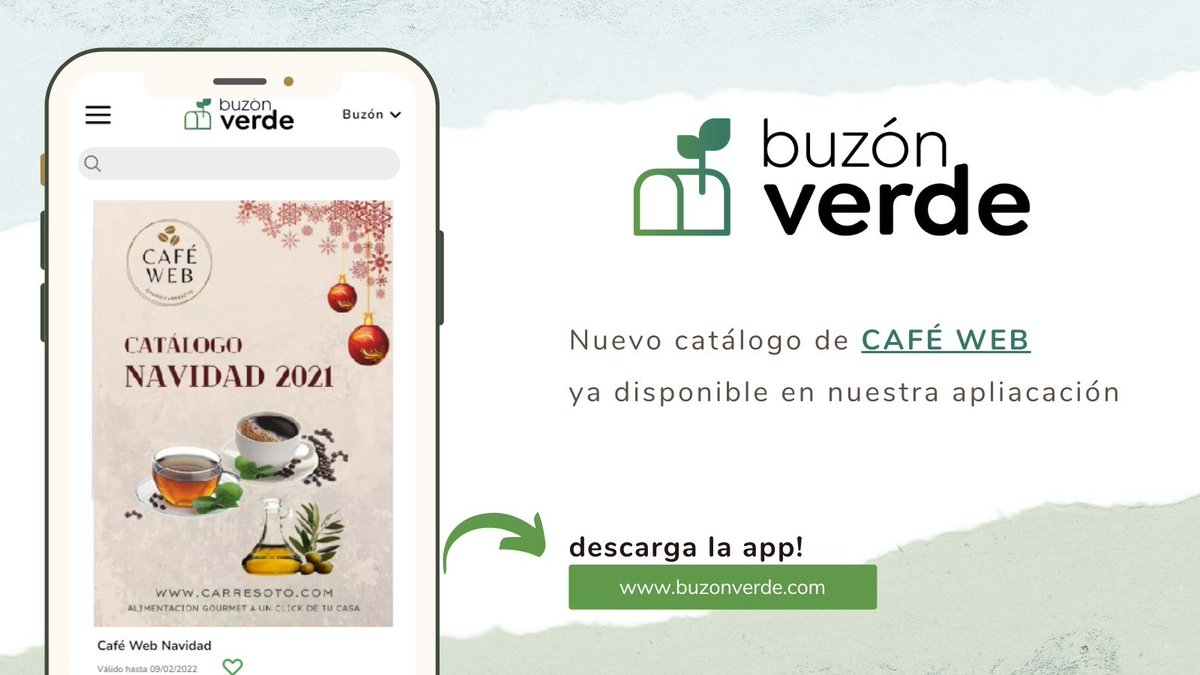 BuzonVerde's tweet photo. Café Web 👏 se suma como comercio responsable a la iniciativa
#buzonverde

Puedes consultar sus deliciosos ☕ en https://t.co/K7EOlcNy7L

#comerciojusto
🌳 Stop Publicidad en Papel
📲 Publicidad Sostenible https://t.co/pZGOEvoDRV