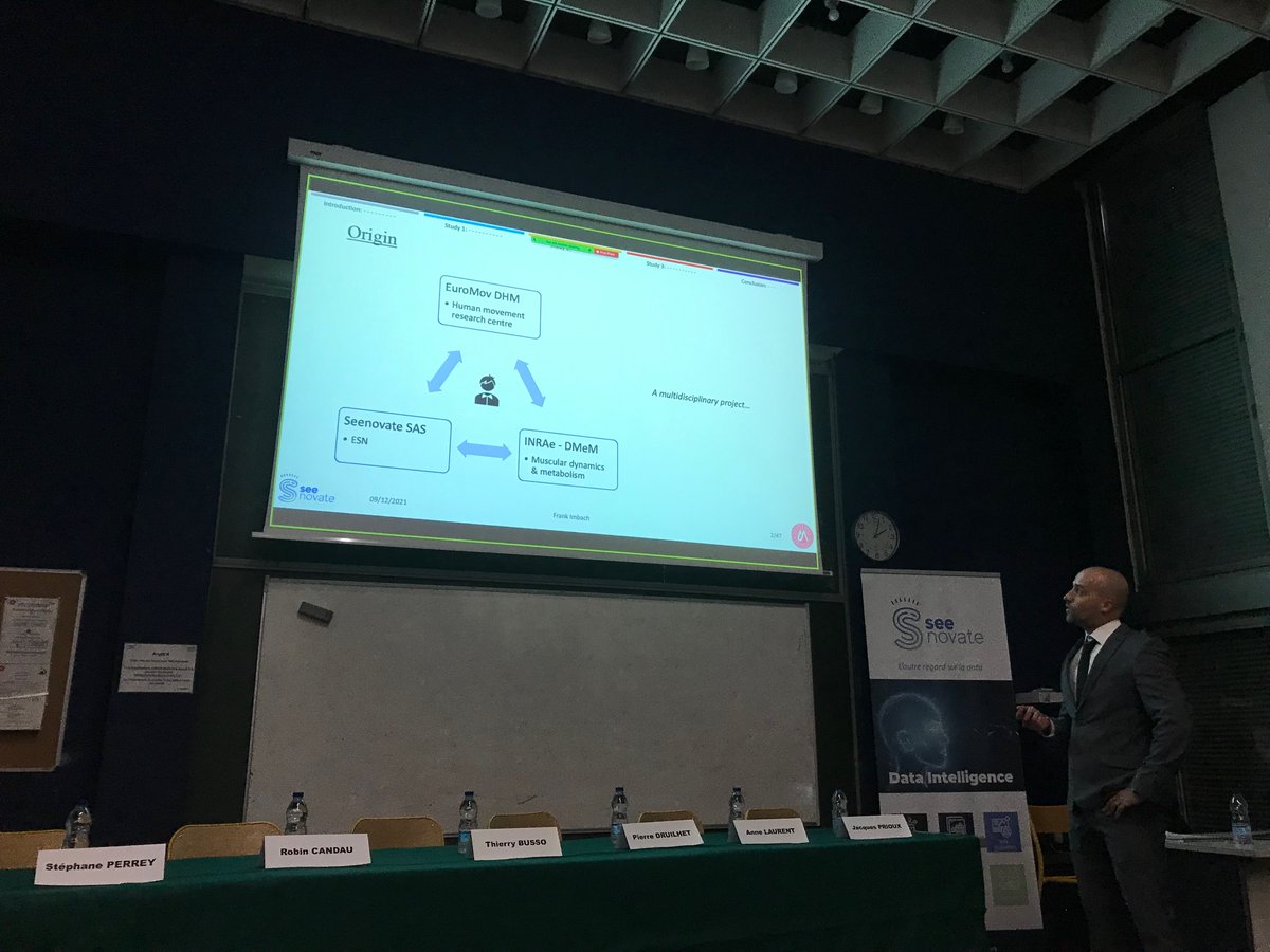 Soutenance de thèse de <a href="/ImbachFrank1/">Frank Imbach</a> 👨‍🎓au coeur d'un partenariat @Seenovate_Group <a href="/EuroMov/">EuroMovDigitalHealthMotion @euromovdhm.bsky.social</a> #DMeM ... Félicitations pour cette thèse de qualité 👏  #sport #performance #MachineLearning #modeling