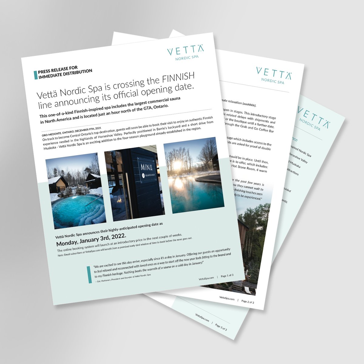 Vetta Nordic Spa tweet media