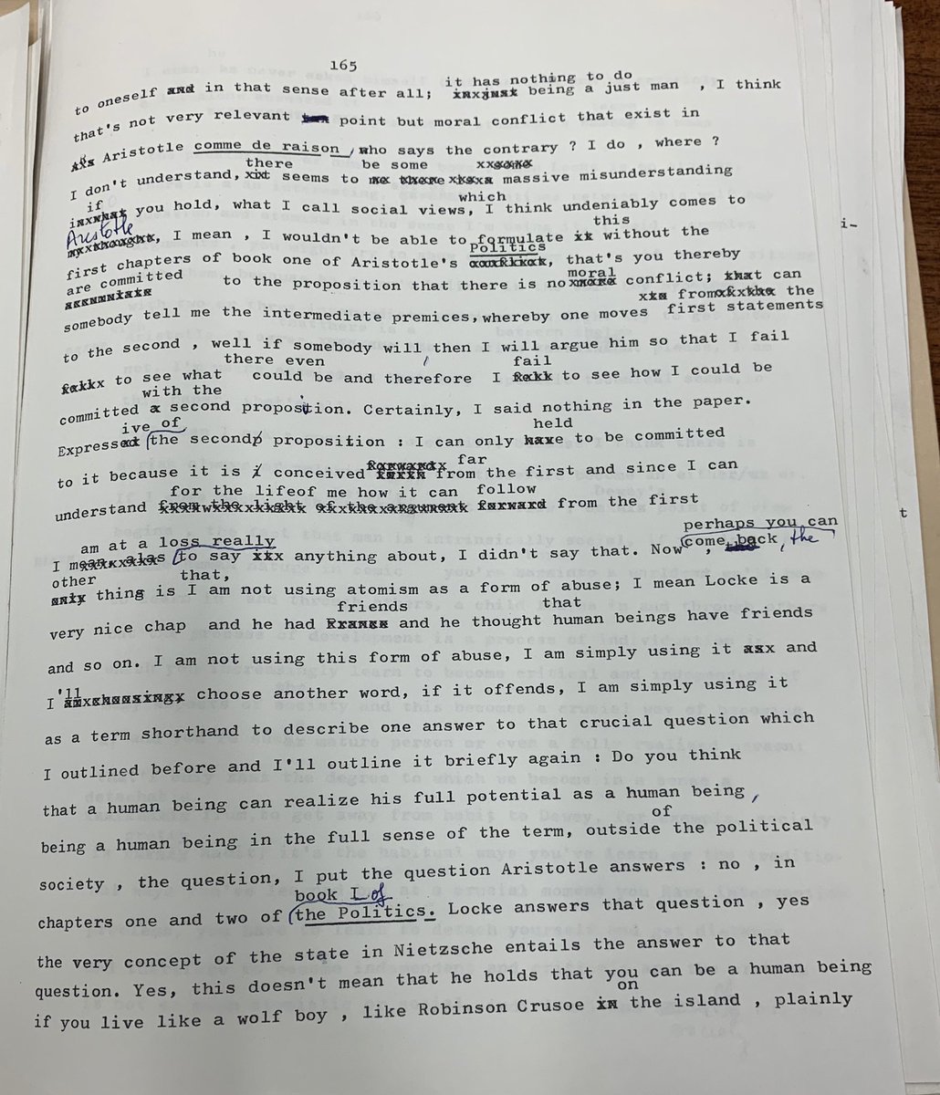 daniel_dsj2110's tweet image. More on Judith Shklar and Charles Taylor’s showdown in 1976 (partial transcript of conference discussion session):