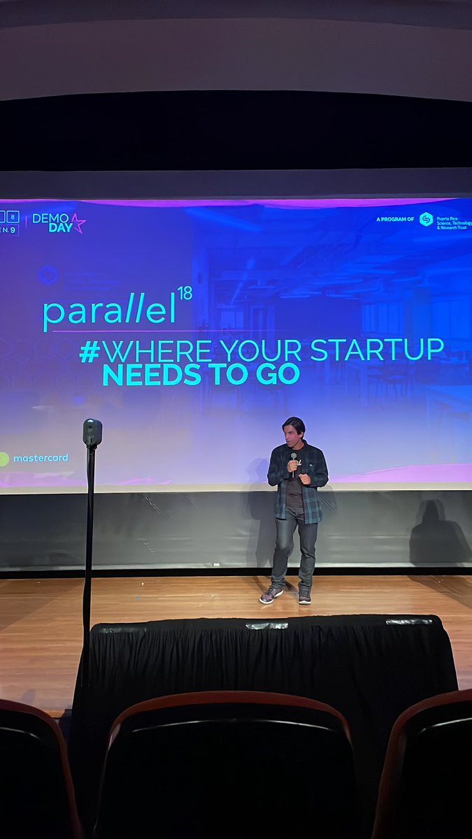 AlexBorschow's tweet photo. At @p18startups Gen 9 Demo Day! Excited to hear the pitches. #workhardplaytropical #semilleropartners https://t.co/0uLDYBMcuu